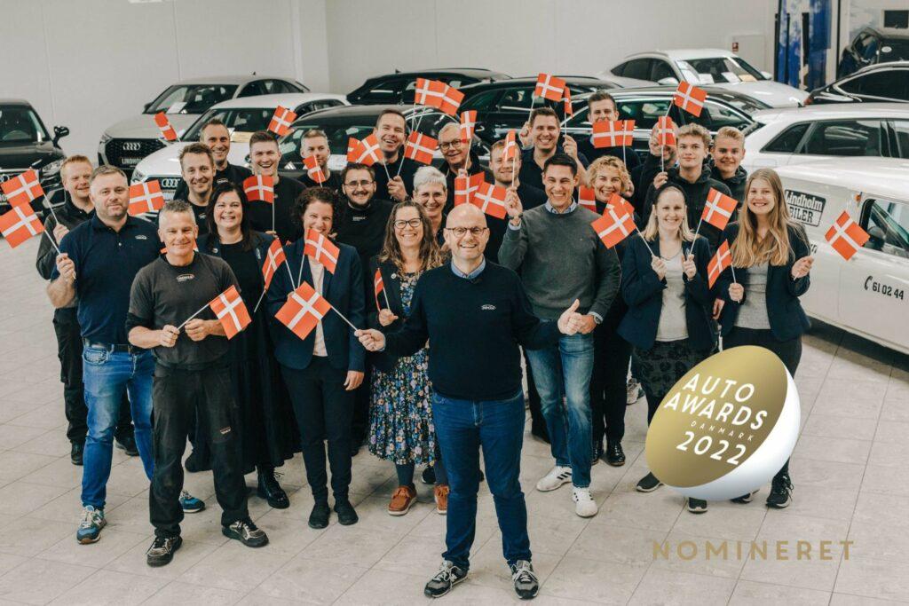 Lindholm Biler er nomineret i hele fem kategorier til dette års Auto Awards