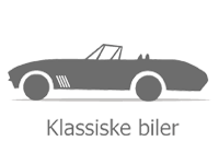 Klassiske biler ikon i grå