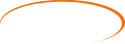 Logo Lindholm Biler med hvid fontfarve og orange bue